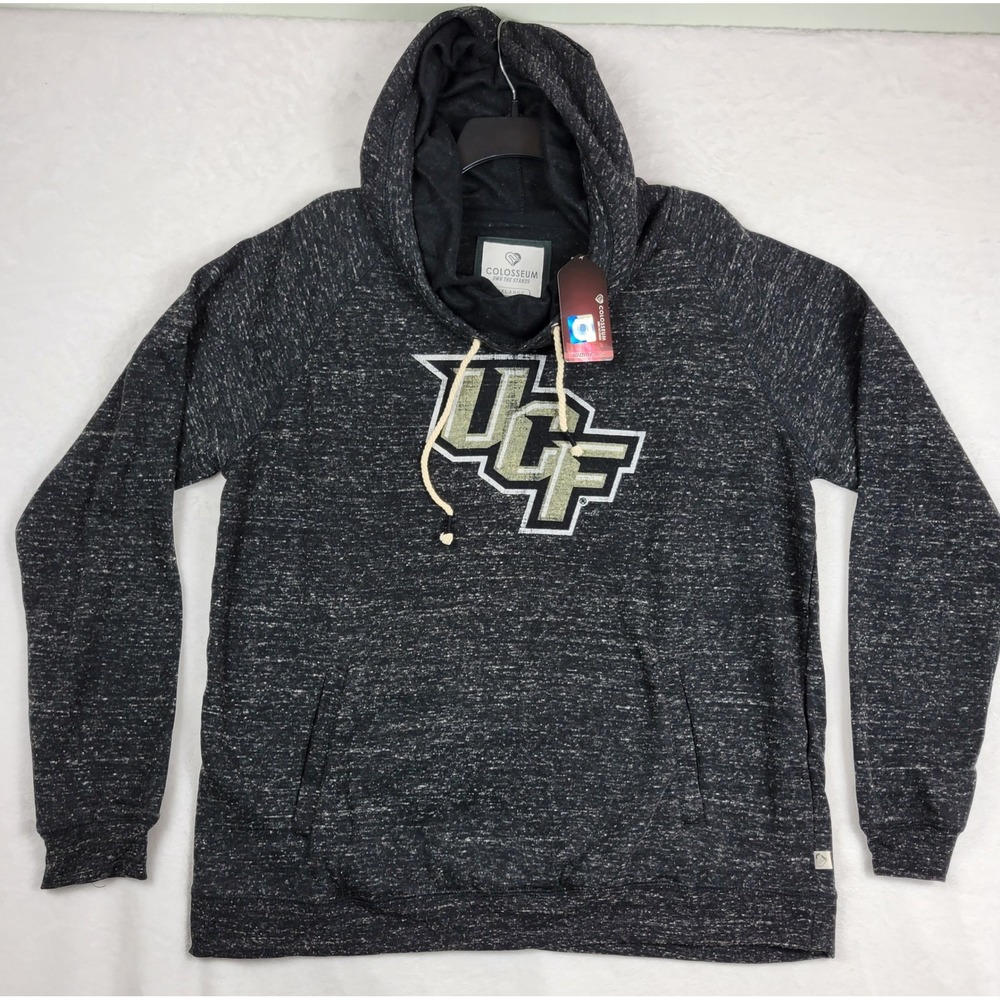 UCF Knights‎ Colosseum Womens 2XL Hoodie Pullover Sweatshirt Collegiate Gray